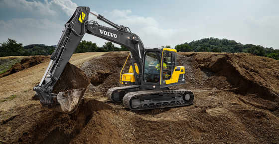 VOLVO EC120 экскаваторные запасные части стальной гидравлической цилиндр трубы для руки