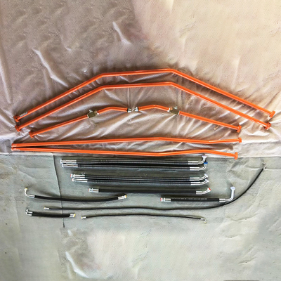 Присоединение экскаватора Гидравлический разрывник шланга трубы Rock Breaker Hammer Piping Kits